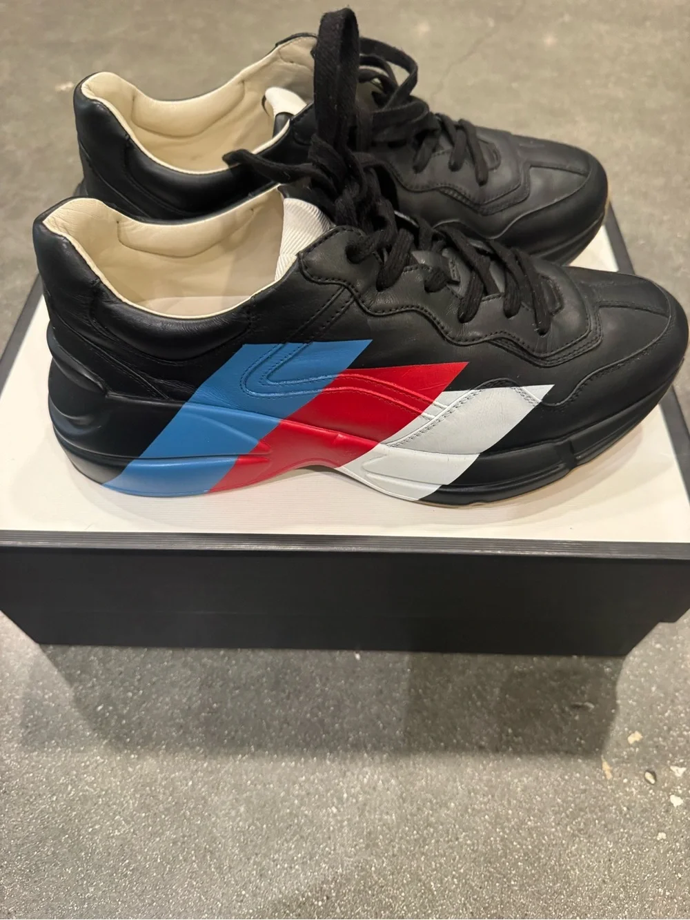 Gucci Rhyton black Web Print